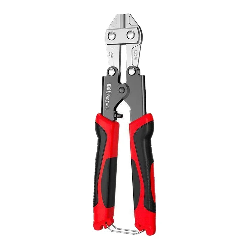 Mini Bolt Cutter Chrome Vanadium Steel - Sharp Wire & Bar Cutting Tool with Labor-Saving Handle