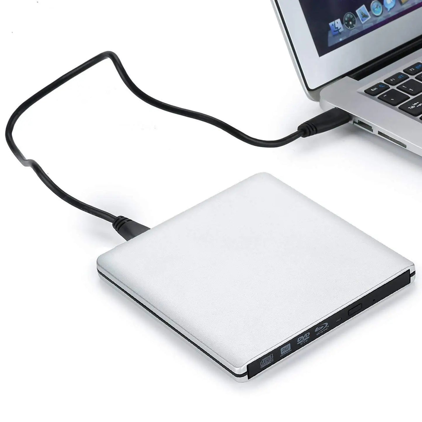 UHD 4K Blu-Ray Burner – USB 3.0 External DVD Drive, BD-RE/ROM 3D Blu-Ray Player & Recorder for Windows/Mac