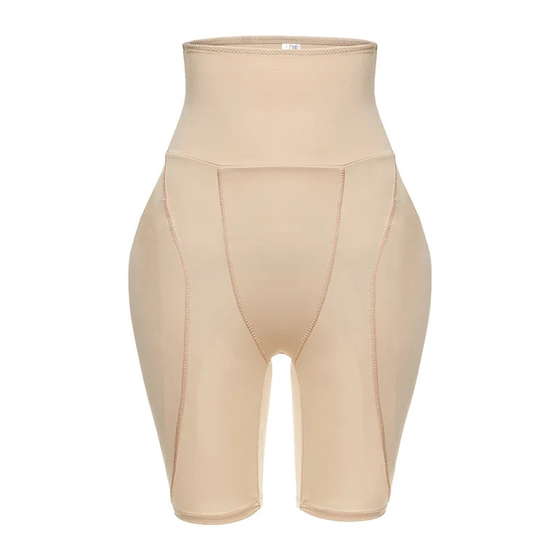 Women’s Buttock Enhancing Shapewear – Push-Up Padding Panties with Waist Trainer & Hip/Thigh Contouring Shorts