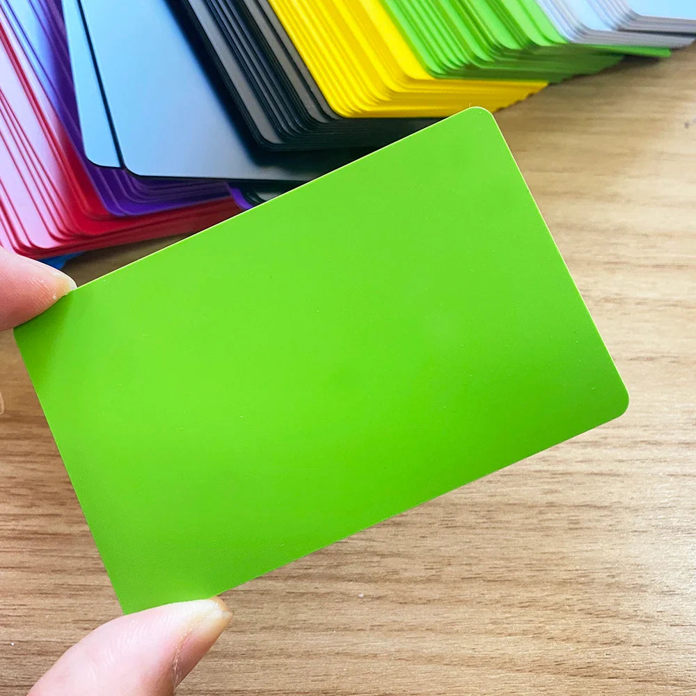 5PCS 13.56MHz NTAG215 NFC Cards – Colorful Blank PVC Smart Tap Business & Social Media Cards