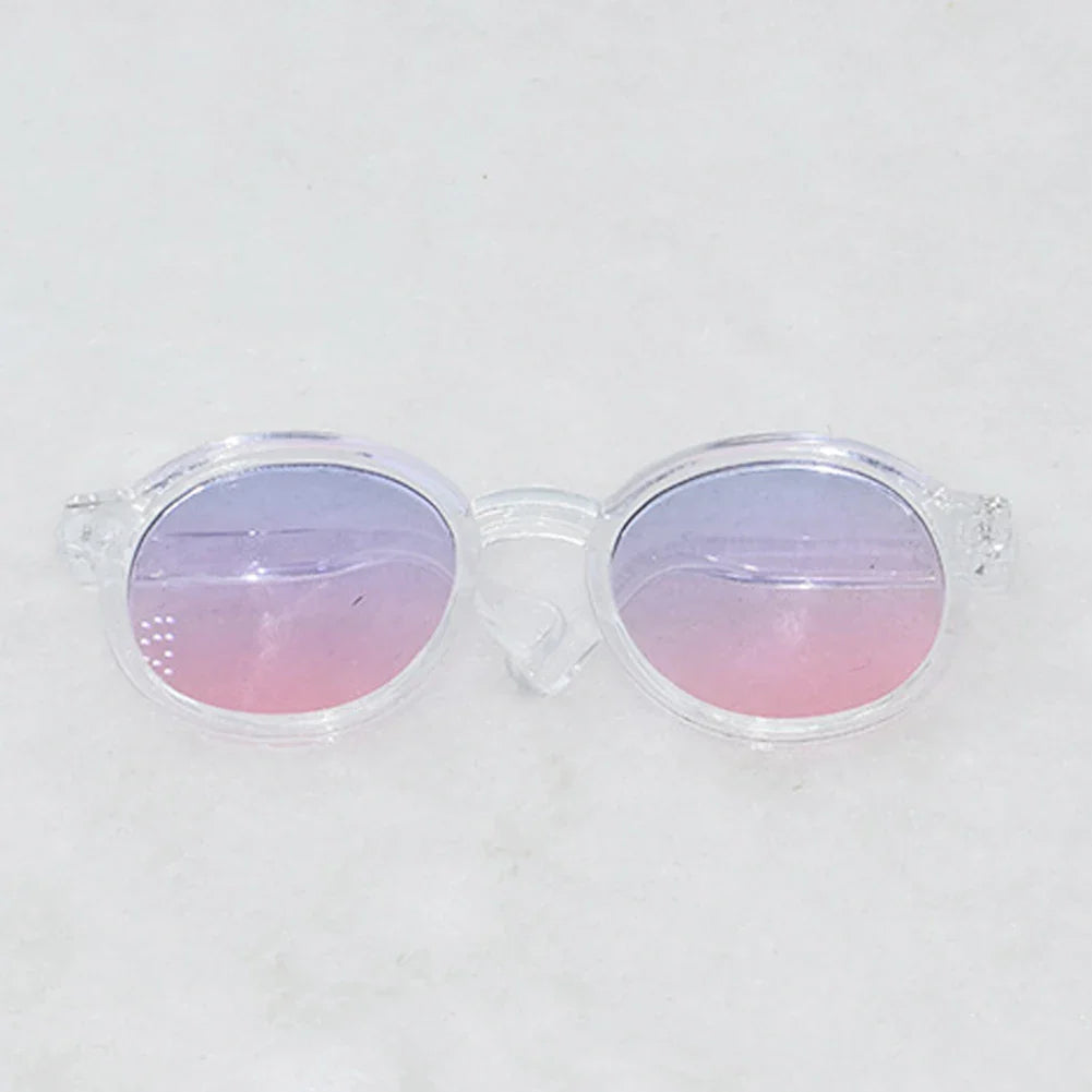 Labubu Doll Glasses – Cute Plastic Accessory for 10/15cm Cotton & Ropa Dolls