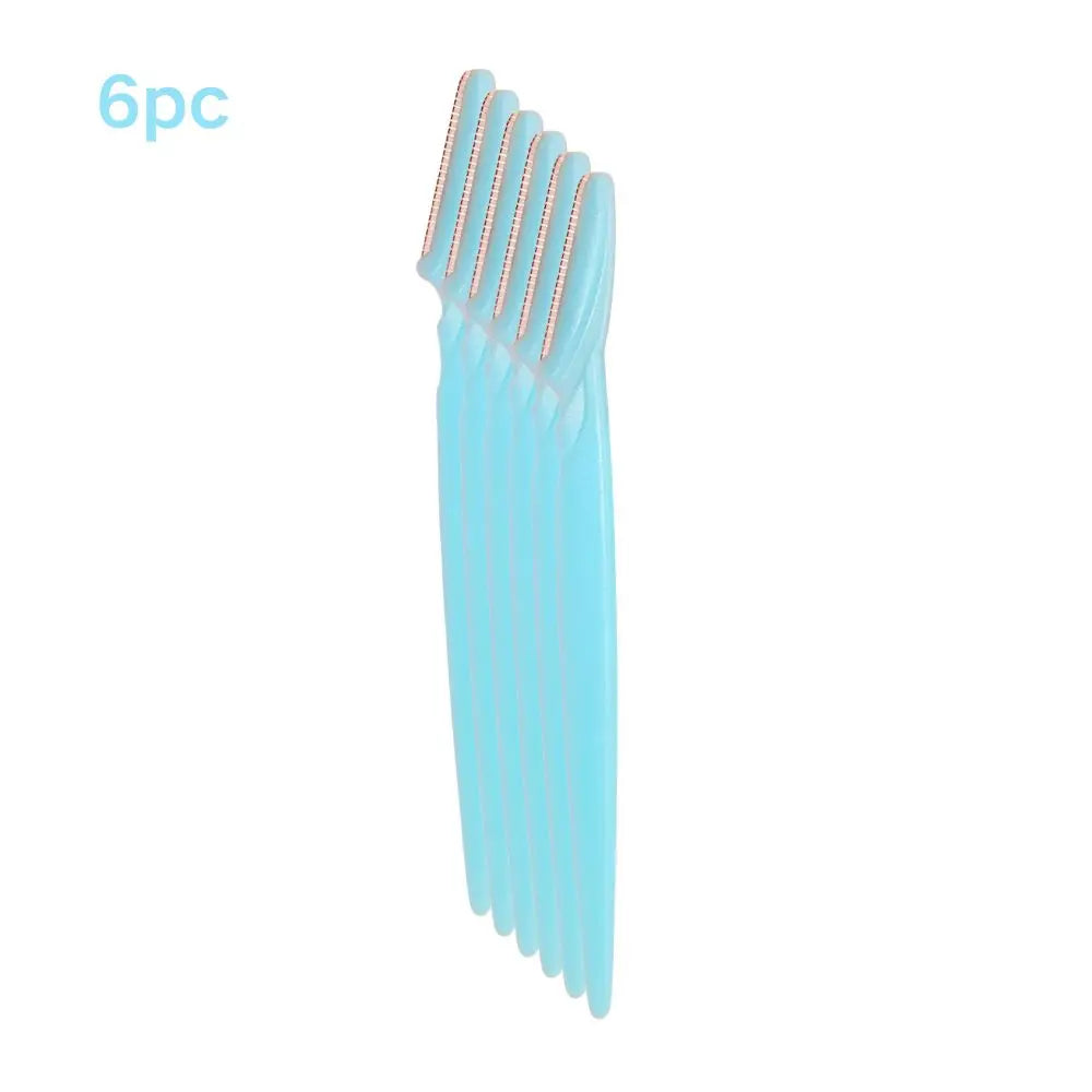 Portable Eyebrow Trimmer & Face Razor – Hair Remover Blades for Eyebrow Epilation and Makeup Grooming