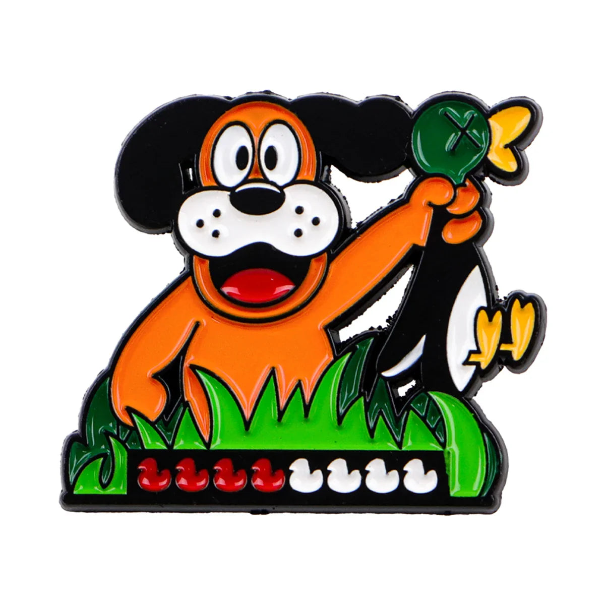 Funny Duck & Cute Dog Enamel Pin β Animal Lapel Brooch for Backpack, Clothing & Gifts