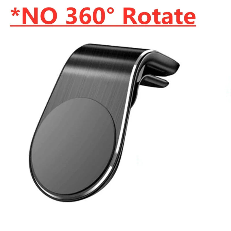 Magnetic Car Phone Holder β Air Vent Clip Mount for Mobile, GPS Support for iPhone, Xiaomi, Samsung, LG
