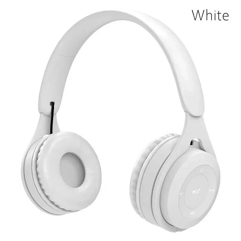 Y08 Wireless Bluetooth Macaron Headphones โ Stereo Headband Gaming Headset with Mic for Mobile, Tablet & Gamer Girls
