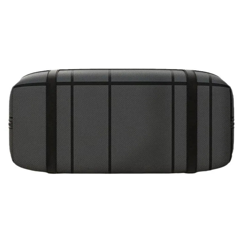 Large Capacity Folding Duffel Bag - Portable Double-Zipper Clothing Storage & Moving Organizer