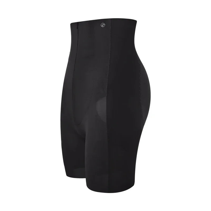 SUJIIN Seamless High Waist Shapewear Shorts for Women - 3D Butt Lifting Tummy Control Body Shaper