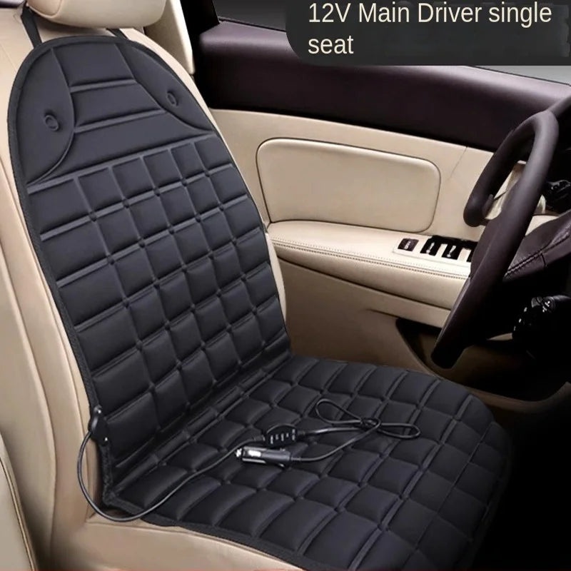 12V Car Heated Seat Cushion ā Electric Quick Heating Winter Seat for Small Cars