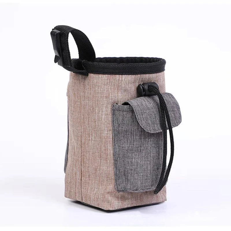 Pet Training Waist Bag - Portable Dog Treat Pouch for Snacks, Poo Bags & Outdoor Walking Essentials
