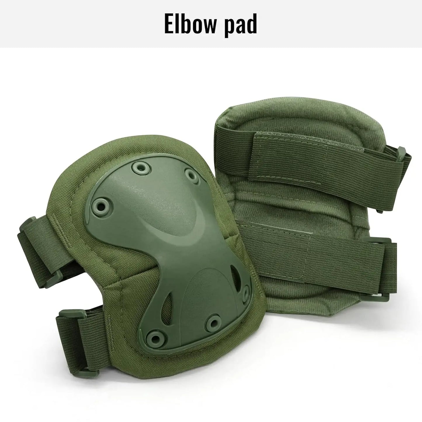 Tactical Knee & Elbow Pads Set - Professional Combat Protective Gear (2-Piece Set)