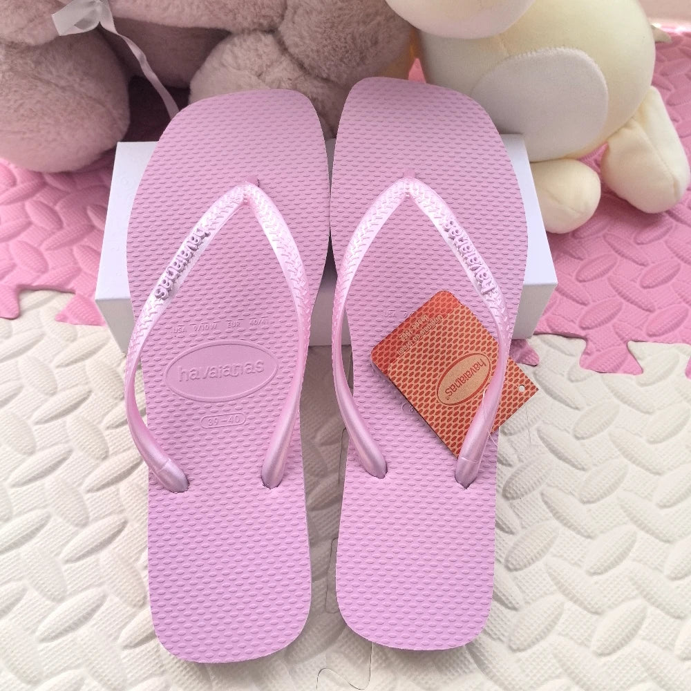 2026 Rubber Flip Flops - Soft Comfortable Anti-Slip Travel Slippers for Indoor and Outdoor Wear