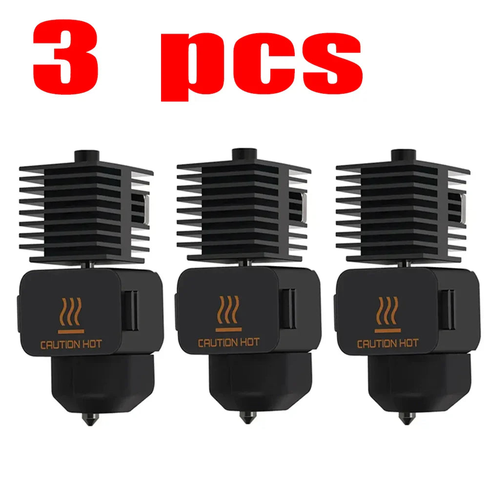 Hotend Kit for Bambu Lab A1/A1 Mini β 0.2/0.4/0.6/0.8mm Hardened Steel Nozzle 3D Printer Accessory