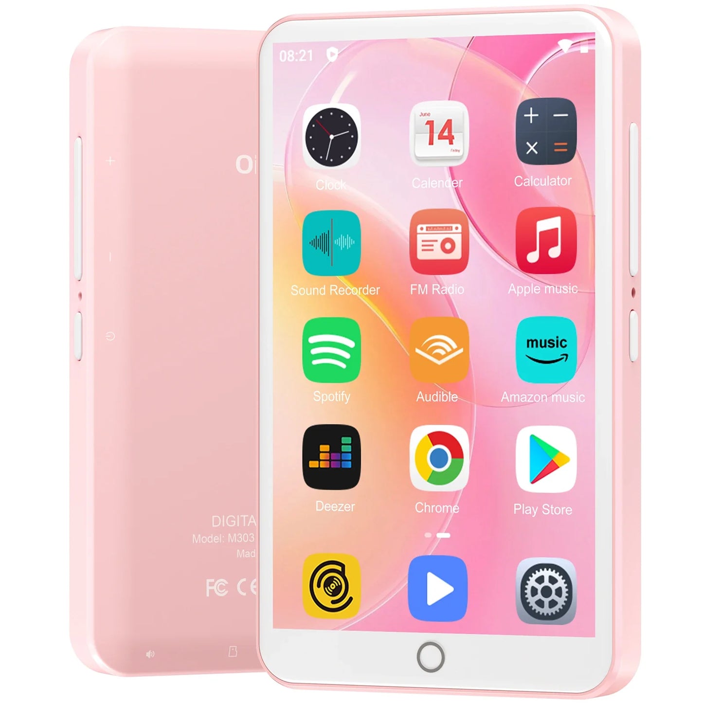 Android 9 MP3 Player - 16GB/80GB Bluetooth WiFi Music Player with 4.0-Inch Screen, FM Radio & eBook Support