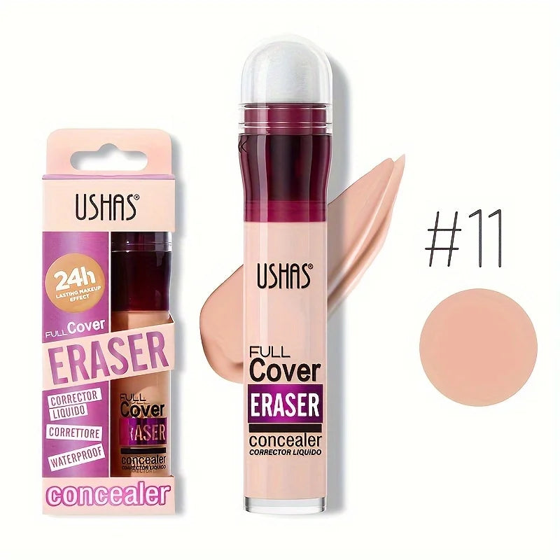 Sponge Head Concealer β Dark Circles, Freckles, Acne & Blemishes Liquid Foundation, Long-Lasting & Moisturizing