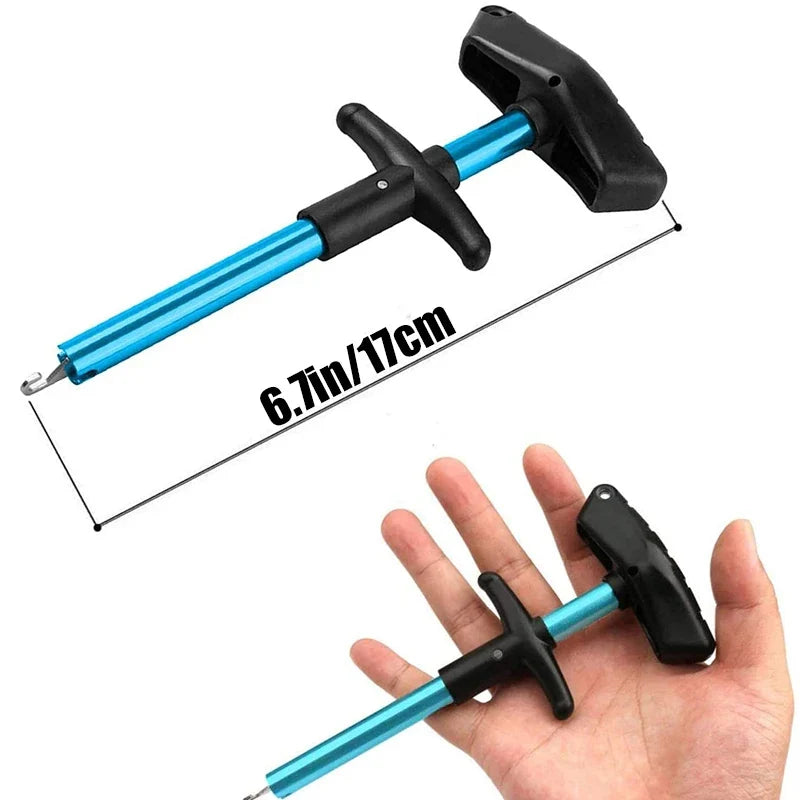 T-Shaped Fish Hook Remover - Fishing Hook Separator Tool for Quick and Easy Hook Removal