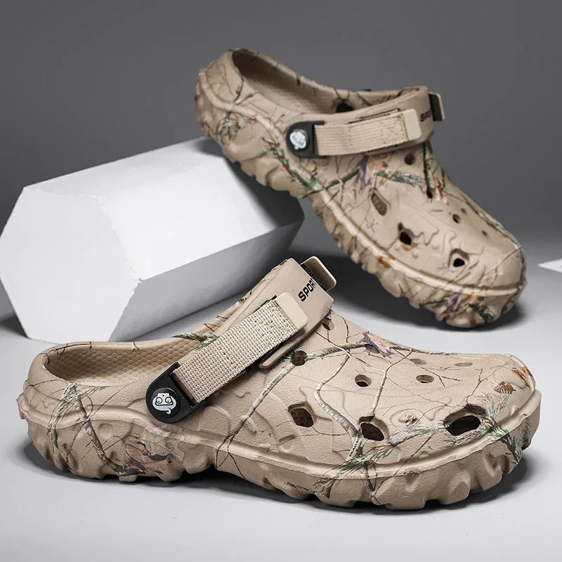 2024 Summer Men’s Sandals – Comfortable Lightweight Non-Slip Flip Flops for Home & Garden