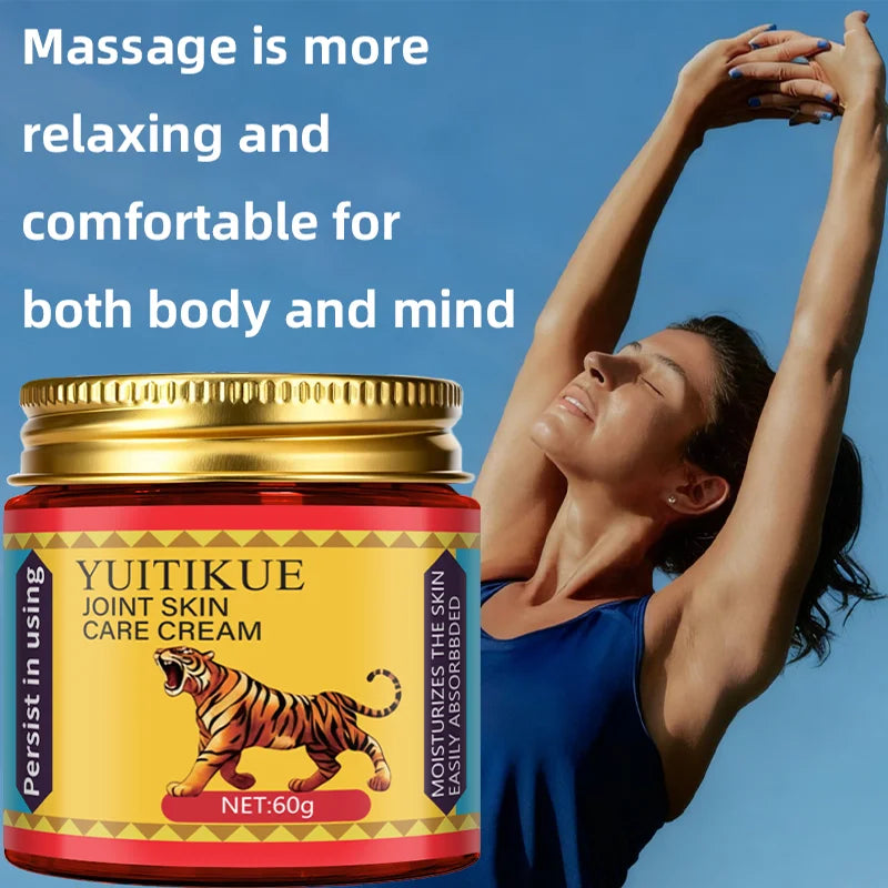 Joint Skin Care Cream 60g - Moisturizing Massage Cream for Knees, Elbows, Shoulders & Neck