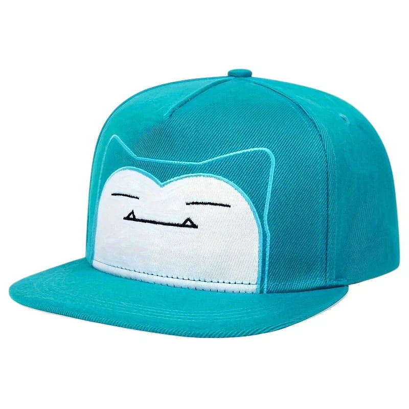 Pokemon Embroidered Baseball Cap - Adjustable Anime Sun Hat for Kids and Fans