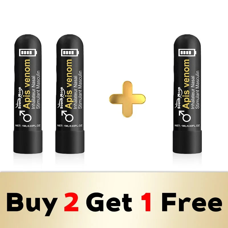 Men’s Nasal Sniffing Stick - Gentle Daily Care Inhaler for Comfortable Breathing & Refreshing Aroma Support