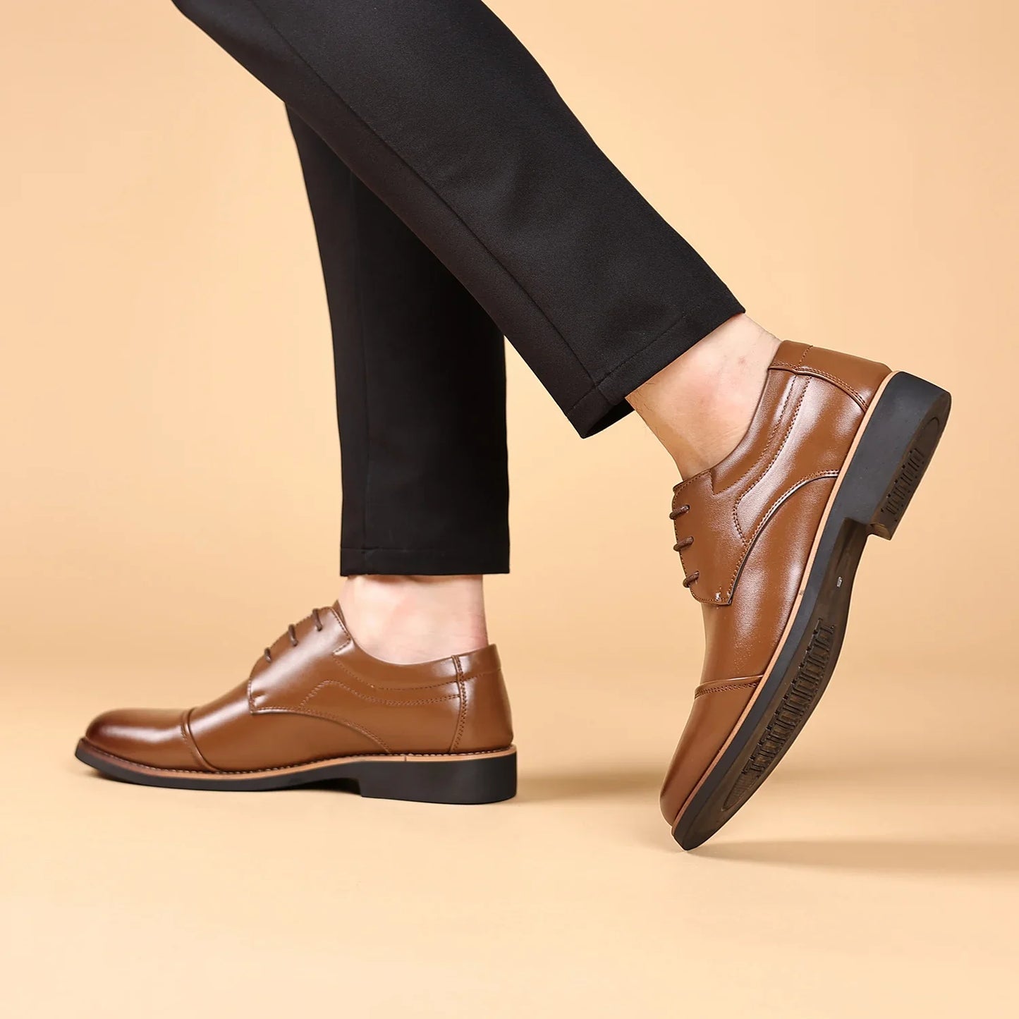 Men's Business Casual Work Shoes - Stylish Comfortable Fashion Footwear for Office & Everyday Wear
