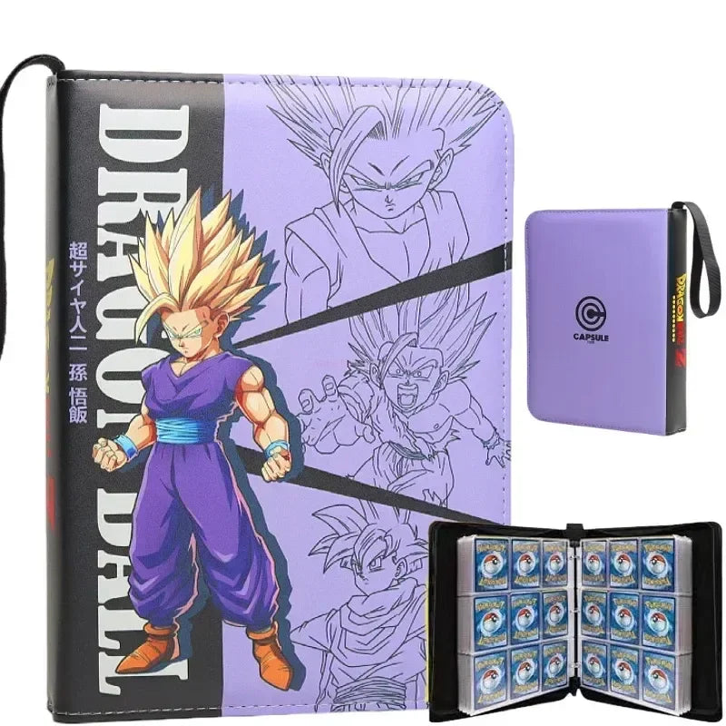 Anime Dragon Ball Card Album – 400/900pcs Storage Binder for Vegeta IV Game Cards, Kids Gift
