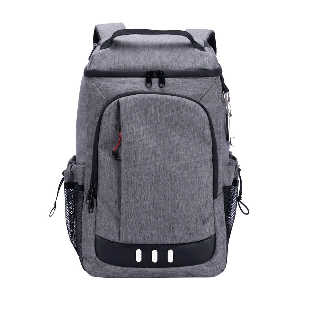 Large Capacity Picnic Cooler Backpack - Insulated Leakproof Lunch Bag with Bottle Opener for Camping, Hiking & Travel