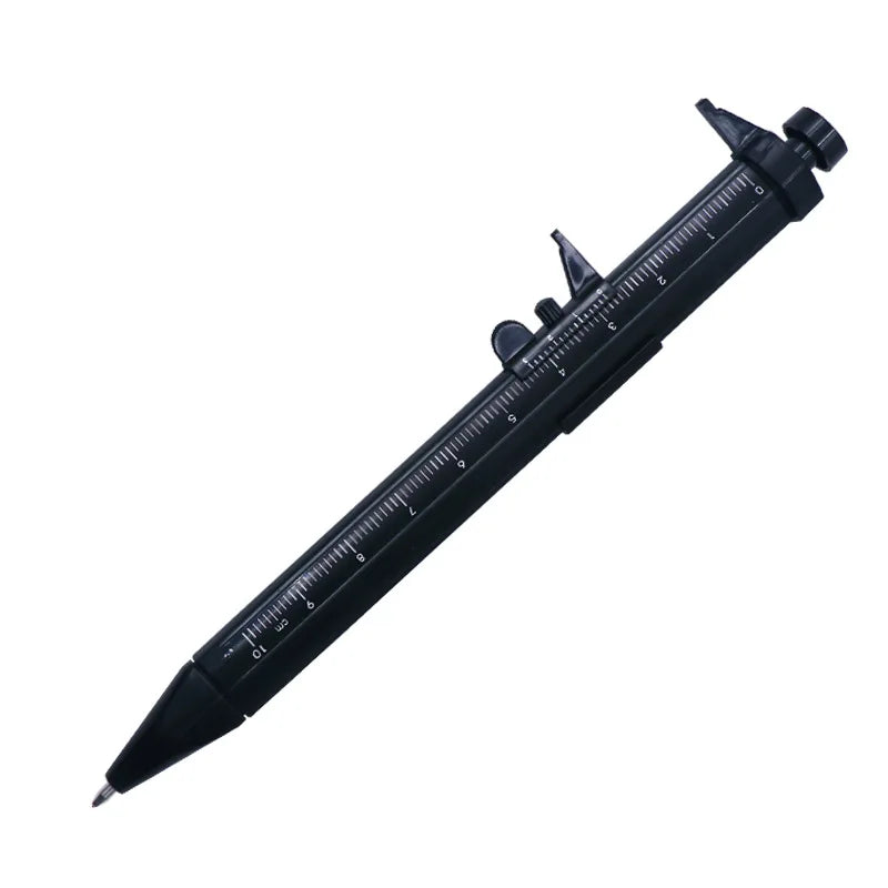 Multifunction Caliper Ballpoint Pen — 0.5mm Gel Ink Roller Pen with Vernier Caliper Design, Creative Stationery