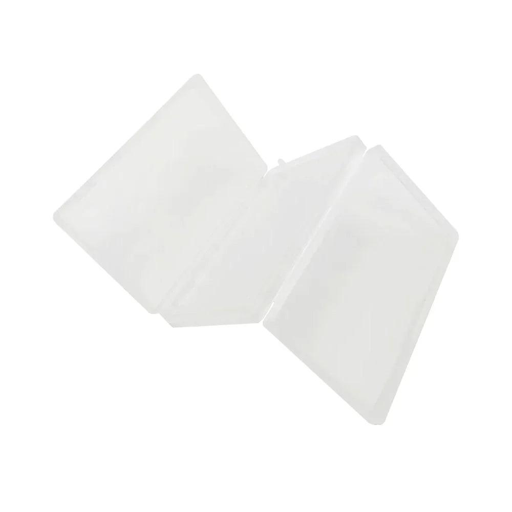 4-in-1 Game Card Case โ Transparent Plastic Protective Storage Box for Game Boy Color, GBC & GB Game Cards
