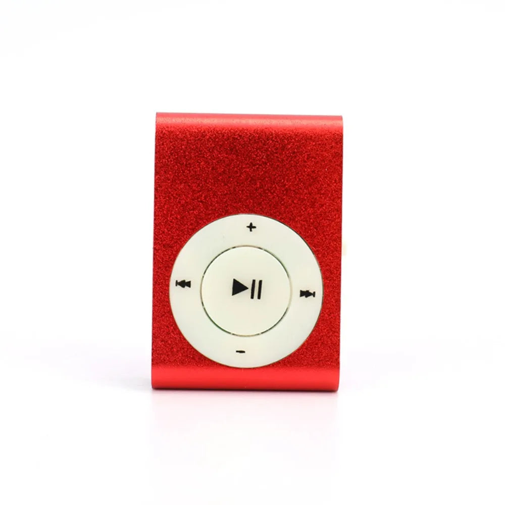 Mini Clip MP3 Player β Portable USB Music Player with TF Card Support, Stylish & Colorful Walkman Design