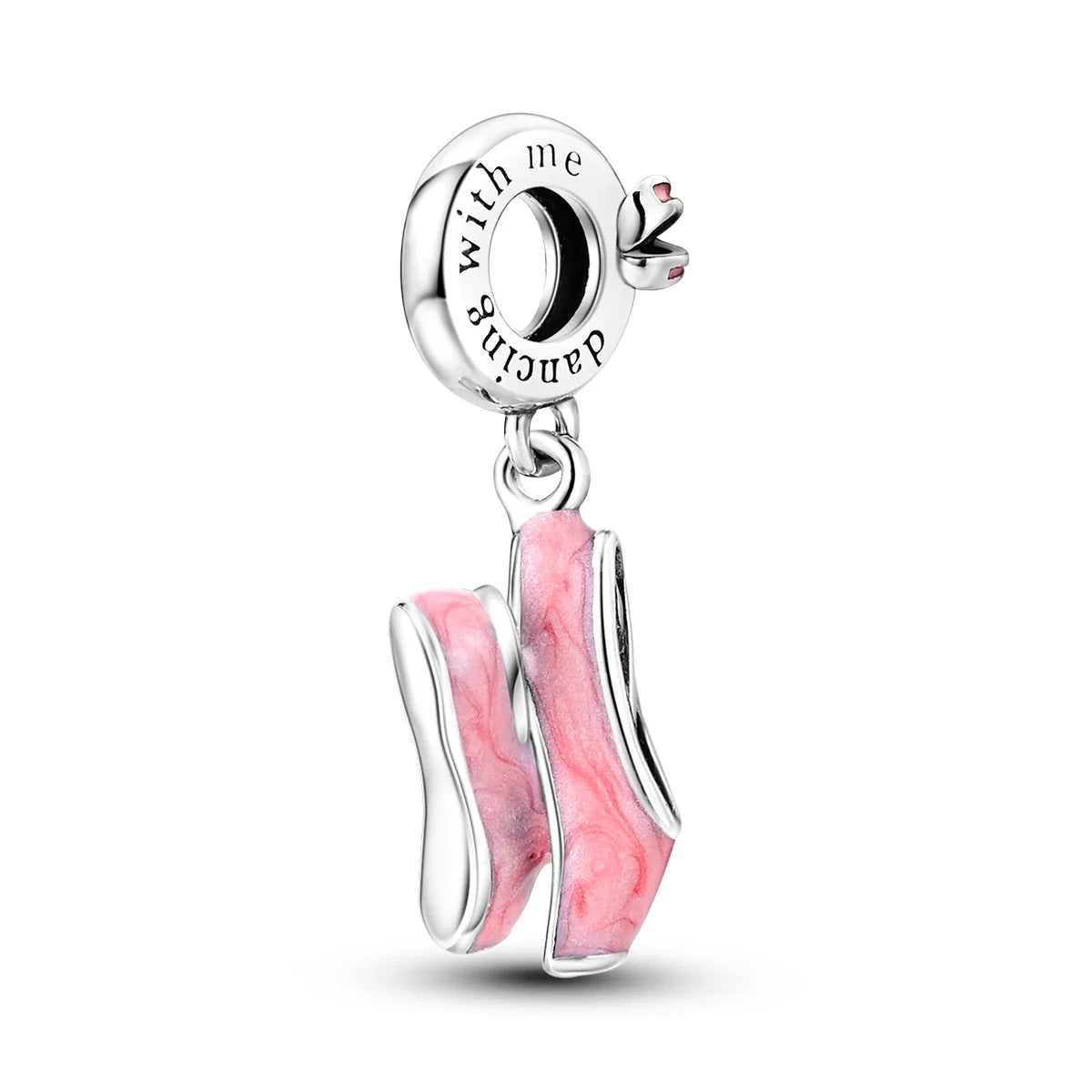 MULA Silver Plated Dangle Charms for Snake Chain Bracelet - DIY Women’s Jewelry Making Gift