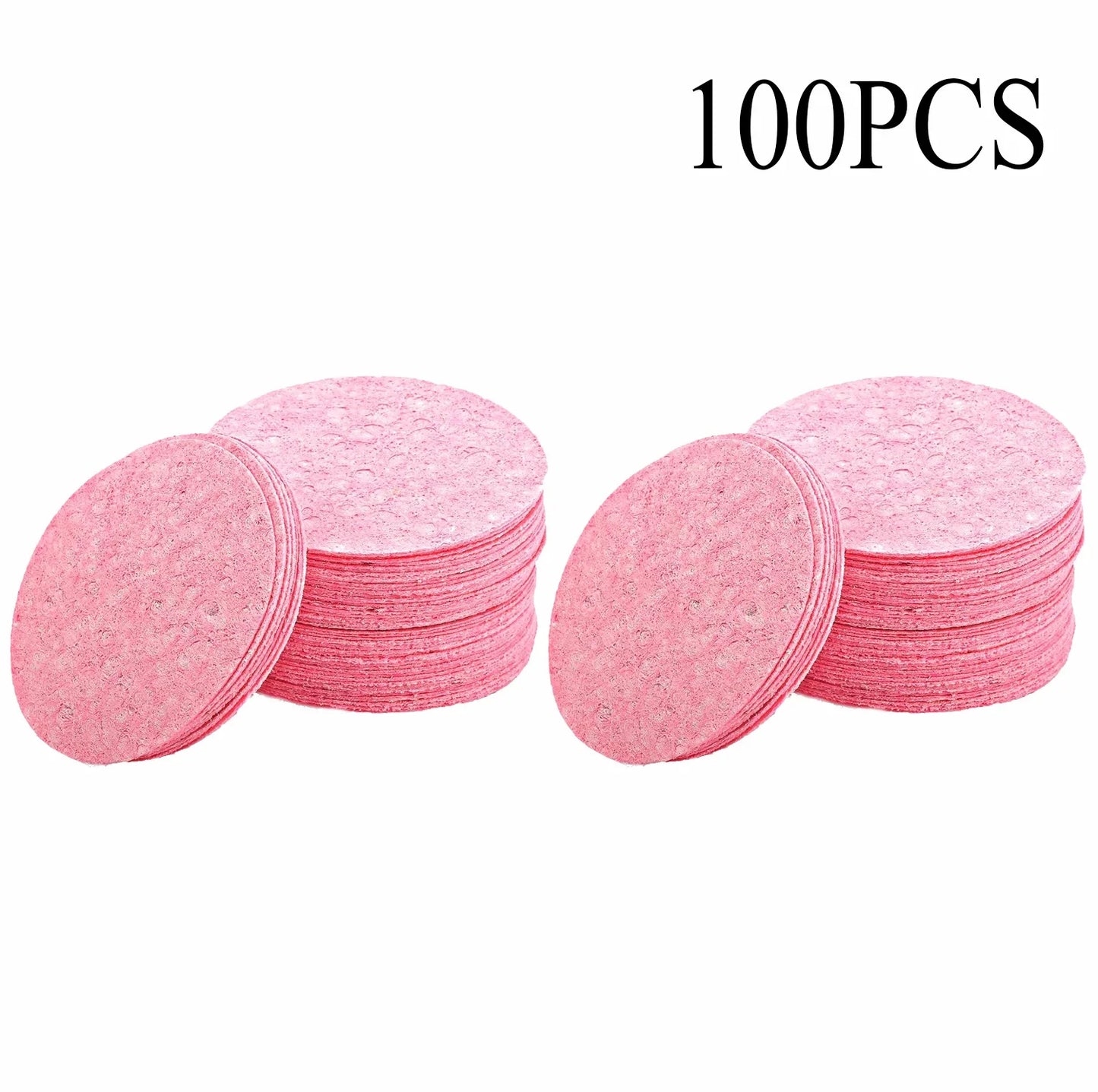 50β1000PCS Natural Wood Pulp Compressed Face Wash Sponges β Foaming Facial Cleansing Puffs for Skincare & Makeup Removal