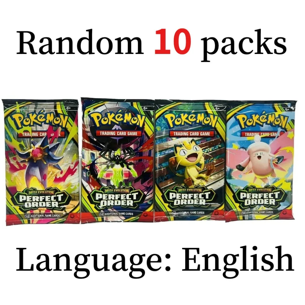 Pokemon TCG Mega Evolution Booster Box - English Trading Cards Phantasmal Flames Ascended Heroes Pack Set