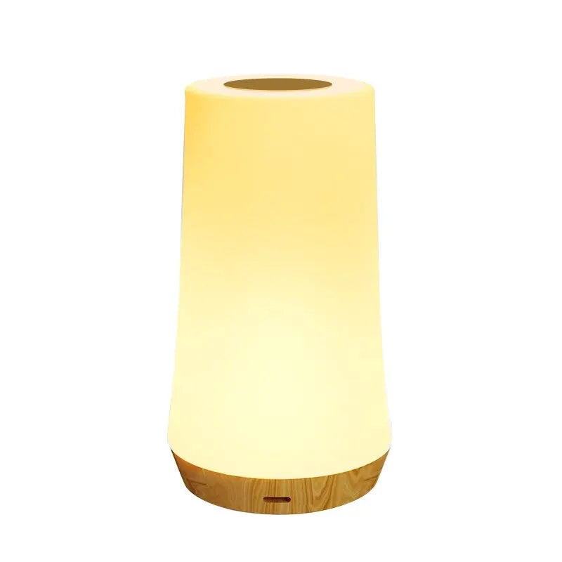 13 Color Changing Night Light - Remote Control Touch USB Rechargeable RGB Lamp, Dimmable Portable Table Bedside Lamp