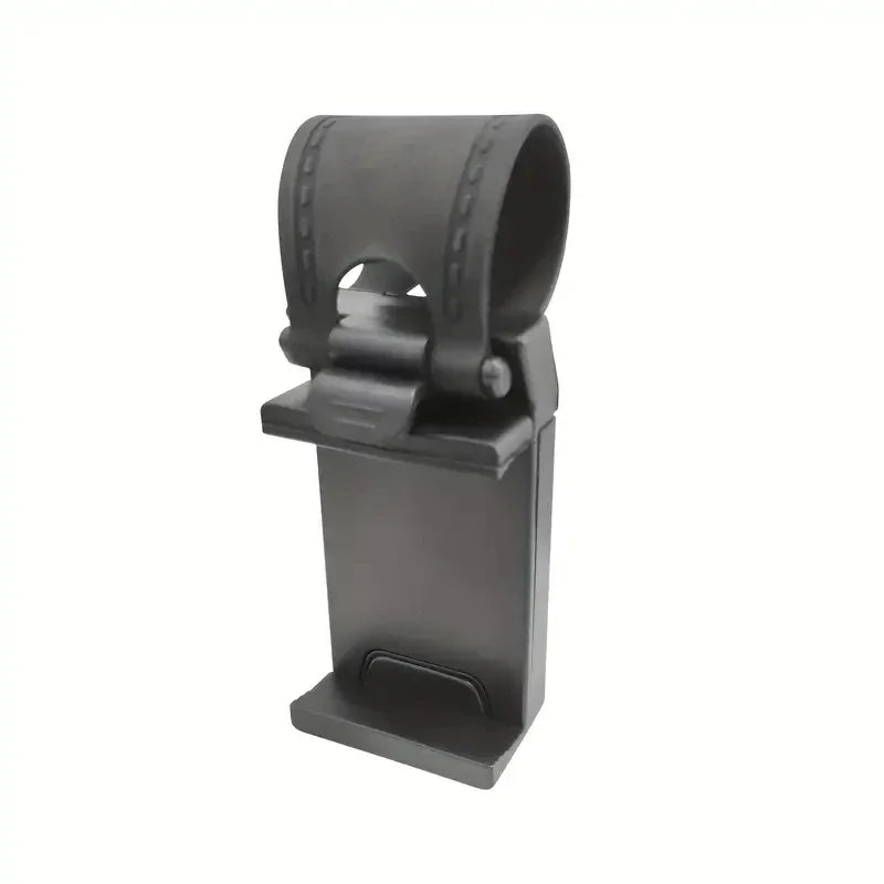 Universal Car Phone Holder - Adjustable Steering Wheel & Dashboard Navigation Mount