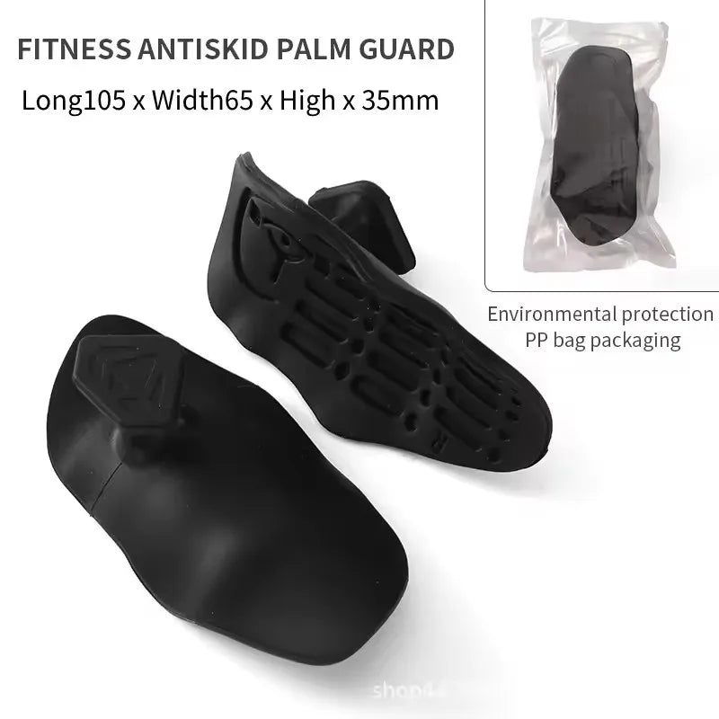 Gym Gloves with Silicone Palm Grip – Hand Protection for Weightlifting, Crosstraining, Gymnastics & Exercise