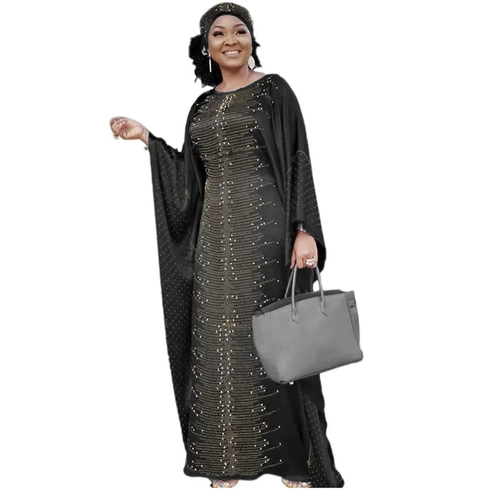 Plus Size African Maxi Dress - Dashiki Ankara Kaftan Wedding & Party Gown