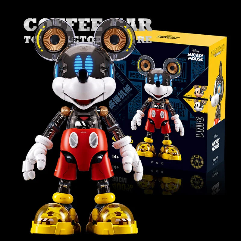 Disney 30cm Mickey Mouse 3D Bricks Model β Cute Anime Building Blocks Action Figure Toy & Cartoon Decor Gift