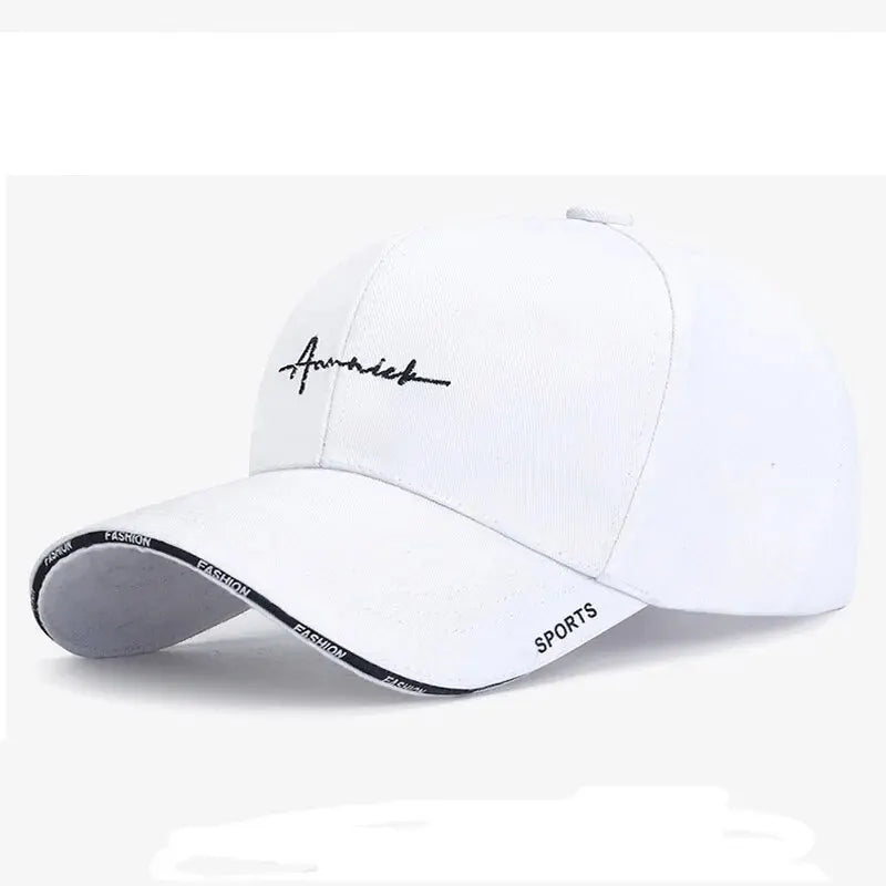 Women's Korean Letter Embroidery Baseball Cap β Breathable Sports Sun Hat