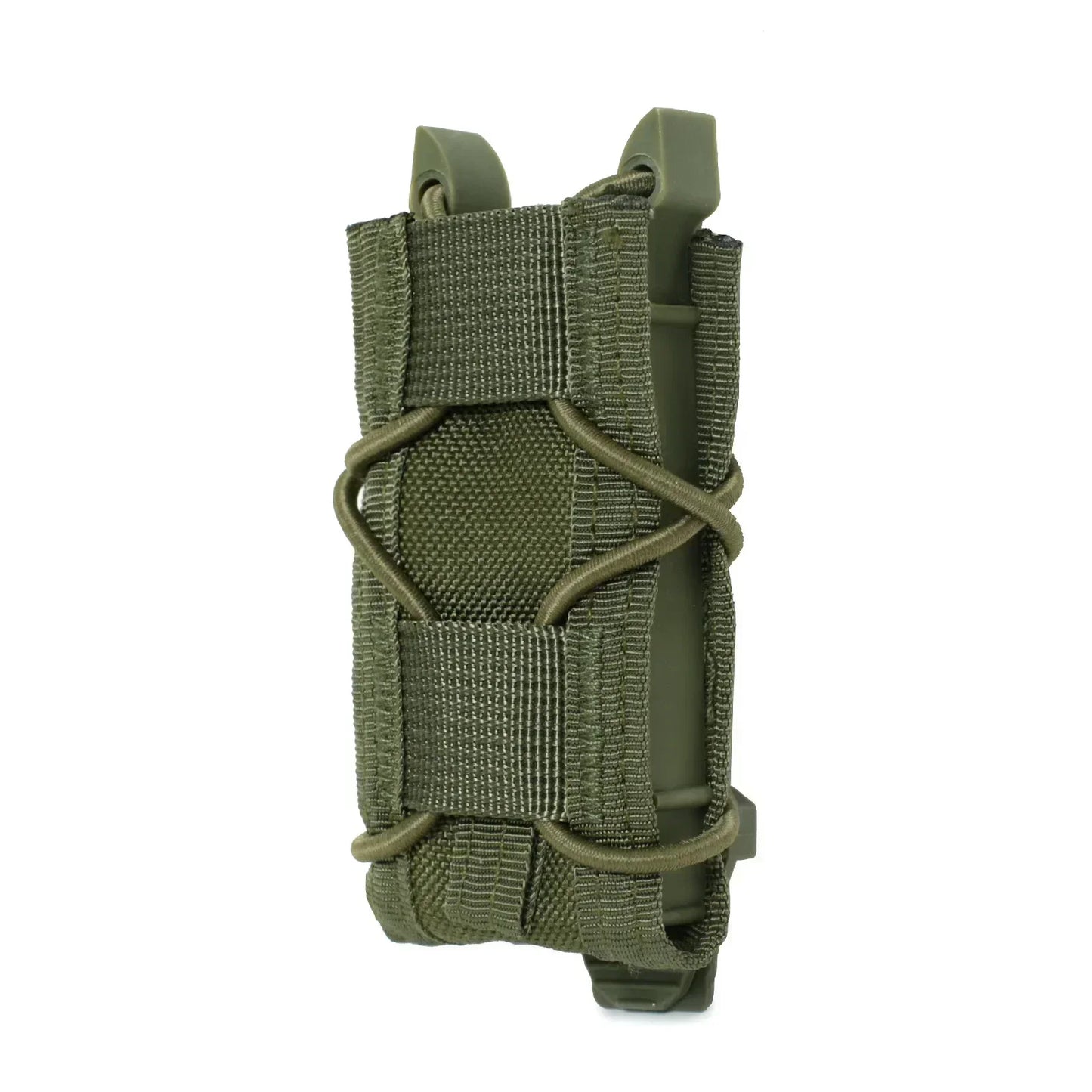 Tactical Molle Magazine Pouch - 9MM Pistol Mag & Flashlight Holder