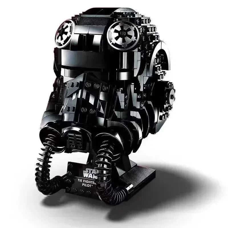MOC Anime Pilot Helmet Building Blocks 75276/75274 — Model Toys for Kids Birthday Gifts