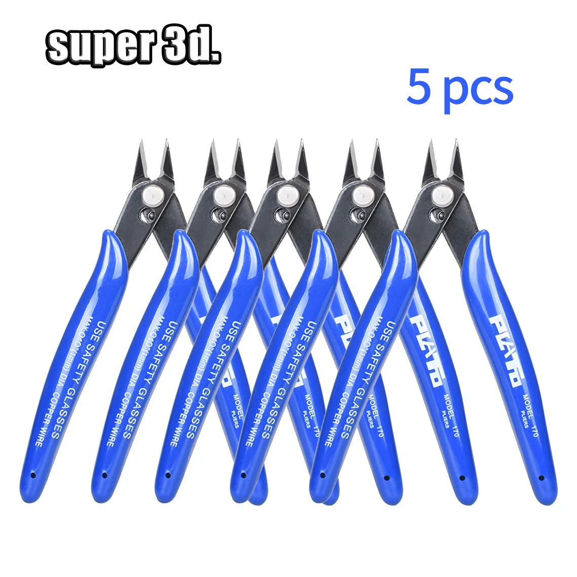 PLATO 170 Wishful Clamp Diagonal Pliers β Side Cutting Nippers & Wire Cutter for DIY Electronics & 3D Printing