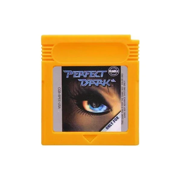 Perfect Dark GBC Game Cartridge (With Battery) โ 8 Color Shells โ USA Version โ 16-Bit Game Card