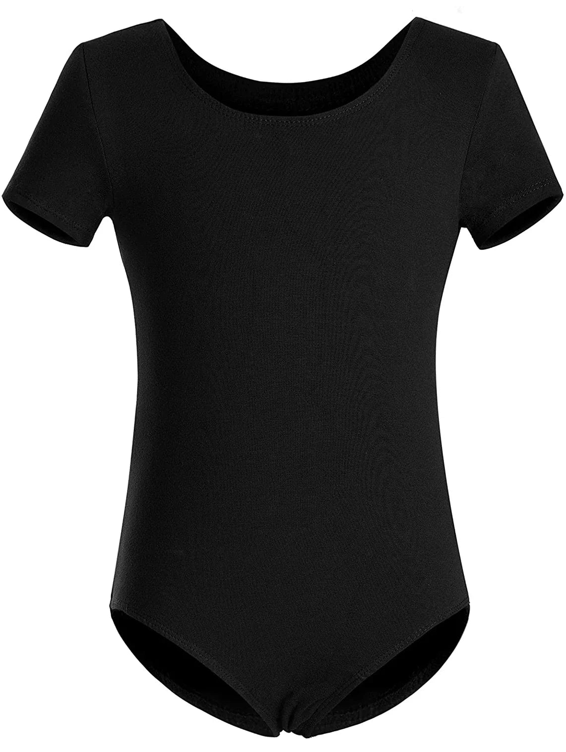 Girls Basic Short Sleeve Ballet Dance Leotard – Team Practice Dancewear