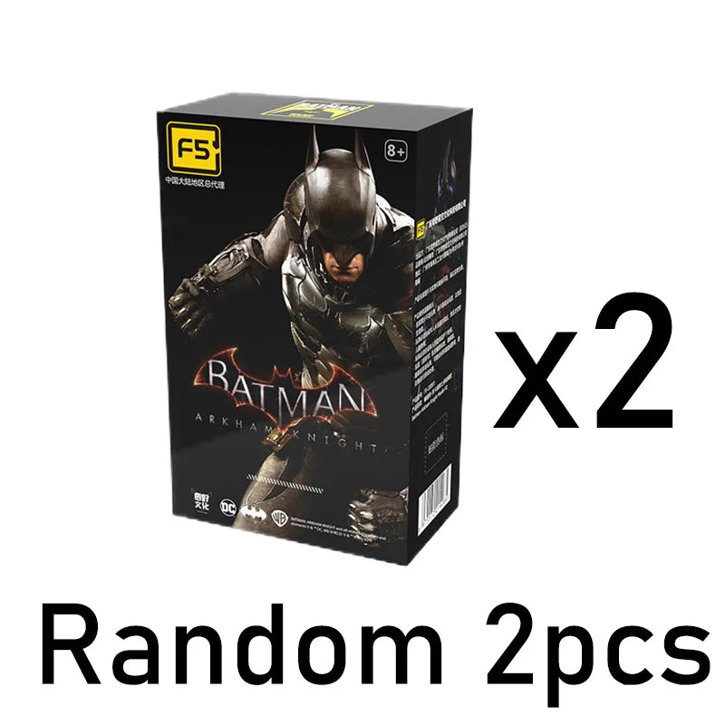 F5 Batman Arkham Knight Action Figures – 7 Styles, 10cm Blind Box Model Collectibles for Boys