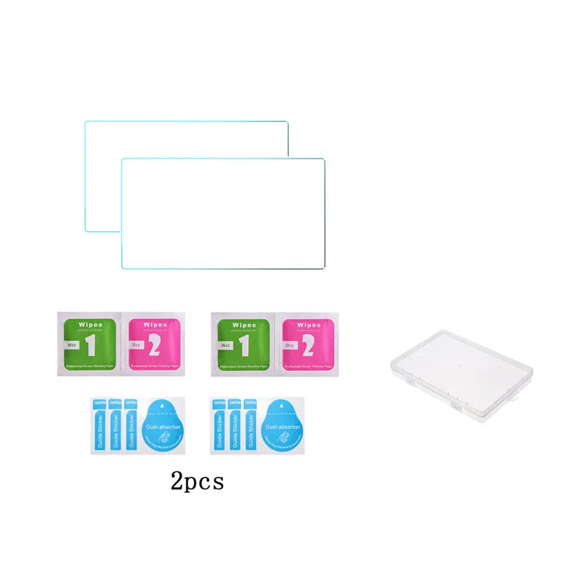 Trimui Smart Pro Hard Carrying Case with 9H Tempered Glass Screen Protector โ Protective Bag for Handheld Game Console