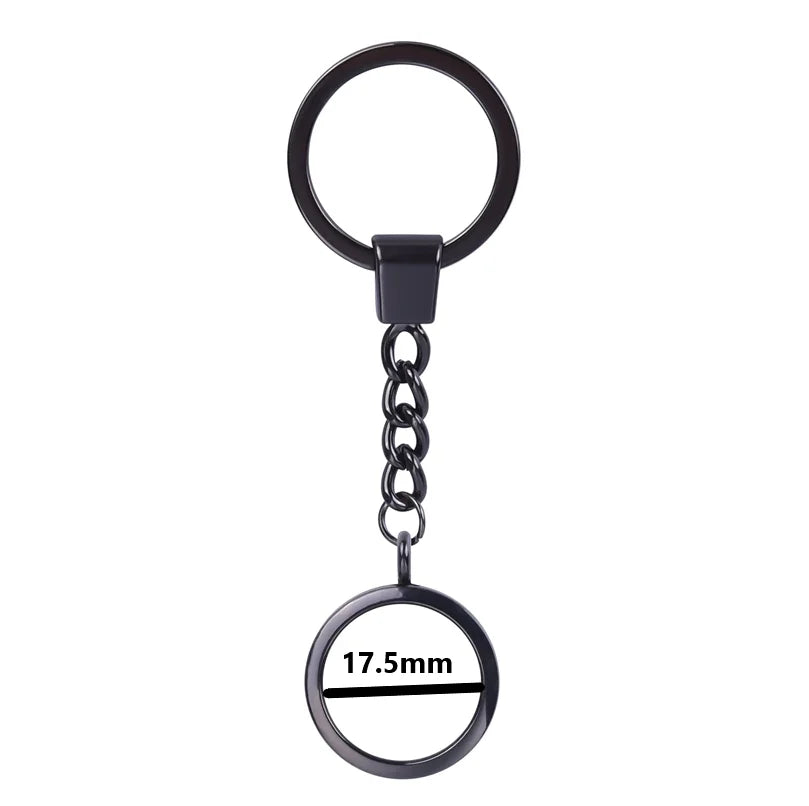 25-40mm Round Openable Reliquary Locket - Photo Memory Pendant, Cremation Ashes Keepsake, Glass Keychain & Memorial Jewelry