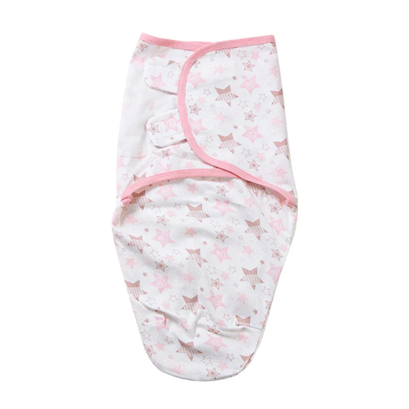 100% Cotton Newborn Swaddle Sleep Sack – Thick Infant Baby Wrap Cocoon Diaper Bag (INSULAR Summer)