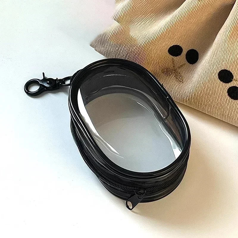 Portable Mini Zipper Storage Bag β Keychain Organizer for Earphones, Chargers, and Small Accessories, Gift Case