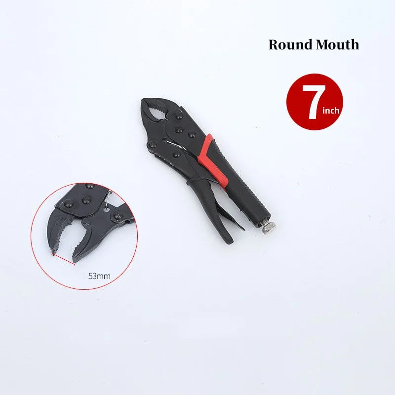 Heavy-Duty Locking Pliers - 7/9/10 Inch Universal Fixed Jaw Clamp Hand Tool