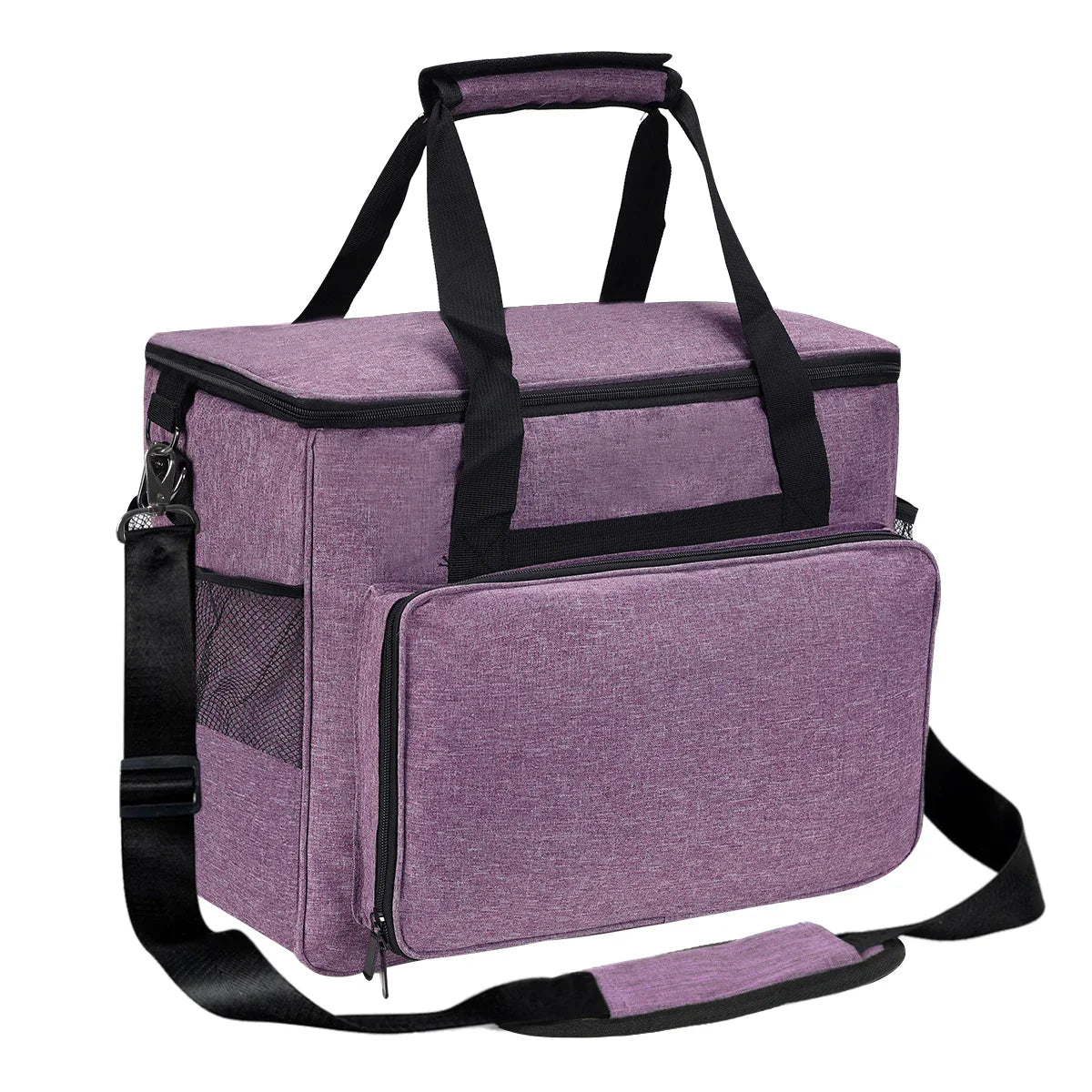Large Sewing Machine Carrying Case โ Multi-Functional Portable Travel Bag with Multiple Pockets for Accessories